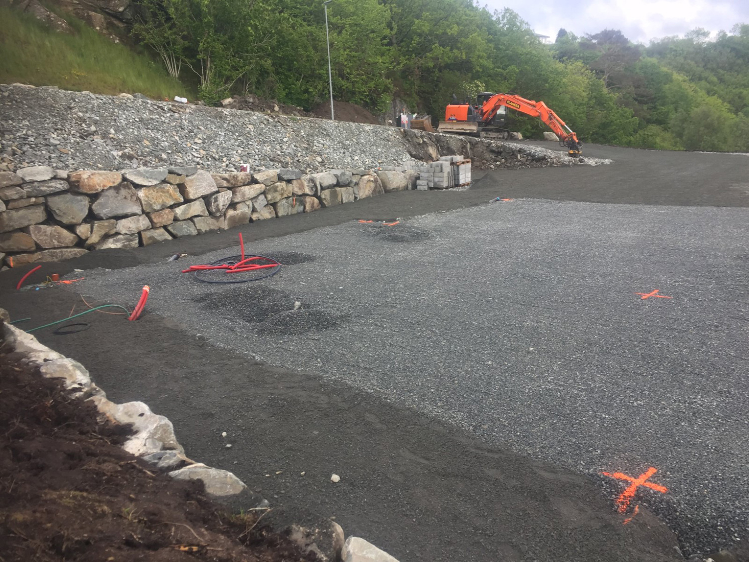 Ikon for Grunnarbeid for vei og VA